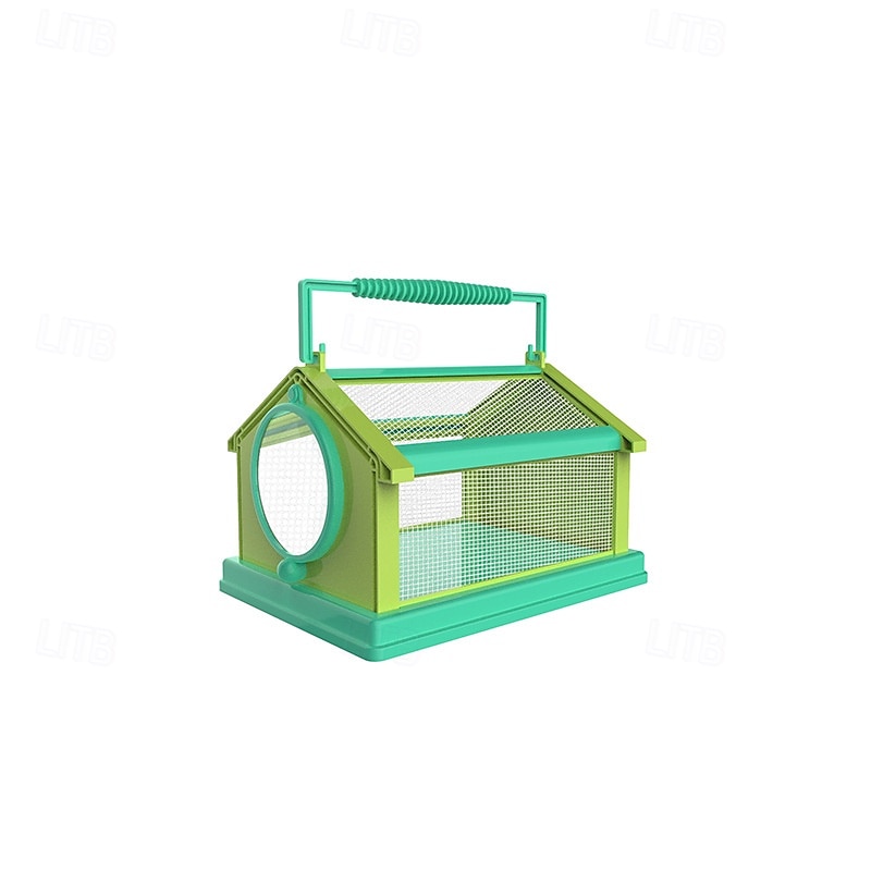 Children's Handheld Butterfly Cage Folding Insect Observation Device Silkworm Baby Feeding Cage DIY Outdoor Insect Observation Cage3