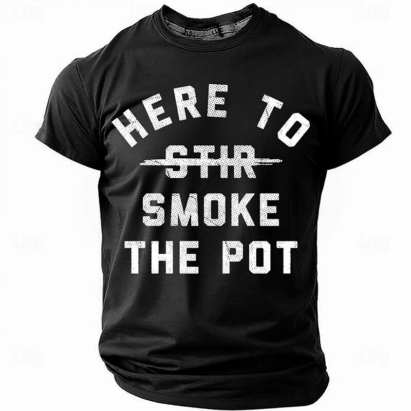 Men's Funny Cannabis T-Shirt - 