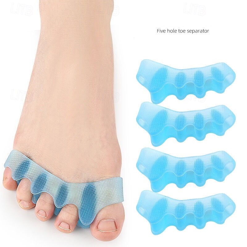 Five Hole Toe Separator Thumb Abduction Overlapping Toe Toe Separator Bridge Shaped Five Hole With Massage Point Toe Fixator