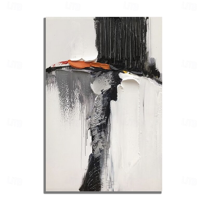 Oil Painting Handmade Hand Painted Wall Thick Art Abstract Canvas Painting Home Decoration Decor Stretched Frame Ready to Hang