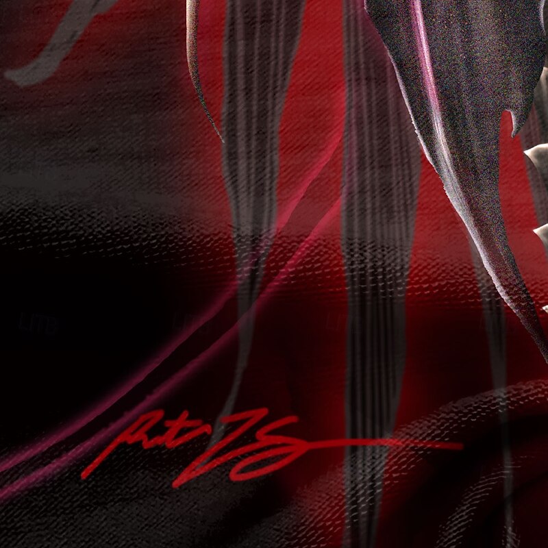 Dragonsword LICHBLADE Ruth Thompson-Yujin Jung Men's Dragon Shirt Short Sleeve T shirt 3D Print Lace Up Neck Shirt Fashion Exaggerated Street Casual Daily Red Summer Spring Clothing Apparel S M L XL X2