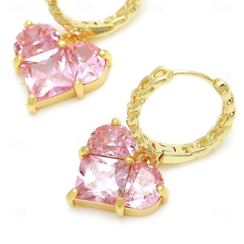 Heart Earrings Gift for Mom, Wife, Girlfriend, or Best Friend – Thoughtful Jewelry for Mother's Day, Valentine's Day, Christmas, Anniversary, Birthday – Elegant and Versatile Earrings for Any Occasion3