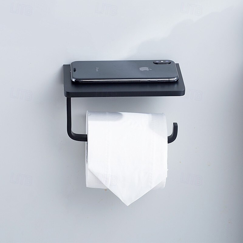 Towel Bar Creative / Multifunction Contemporary Aluminum 1pc Wall Mounted4