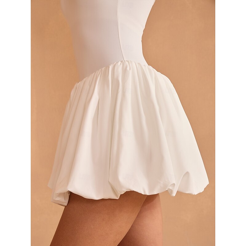 Women's Pickleball Dress Tennis Dress Bubble Hem4