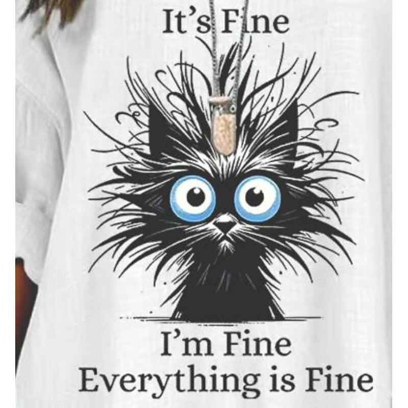 Women's Blouse Tunic V Neck Long Sleeve Boho Casual Tops Graphic Letter Active Daily Regular Tops Daily Print White2