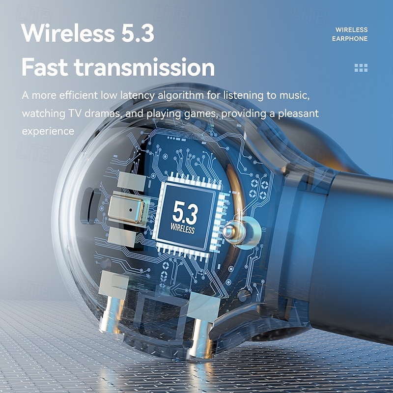 Open Ear Earbuds Wireless Bluetooth Earless Bone Conducting Headphones Wireless Bluetooth Headset Noise Cancelling Bone Earphones Waterproof Air Bone Conduction Headphone Not in Ear Open Ear Buds3