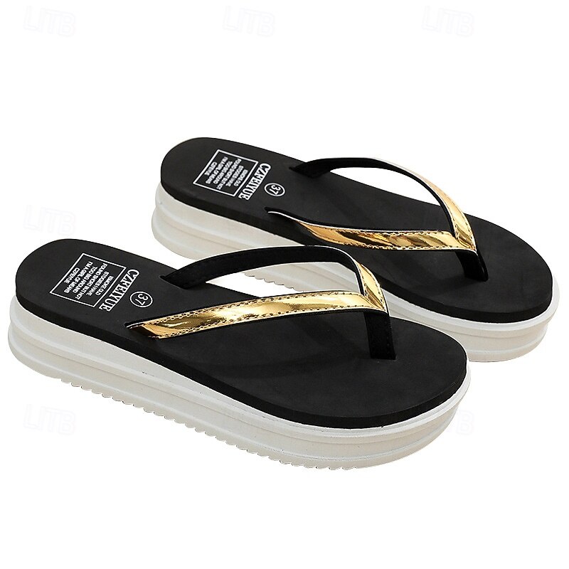 Summer Slippers Cute Lightweight Summer Flat Sandals and Slippers Women's Beach Travel Princess Fashion Flip Flops3