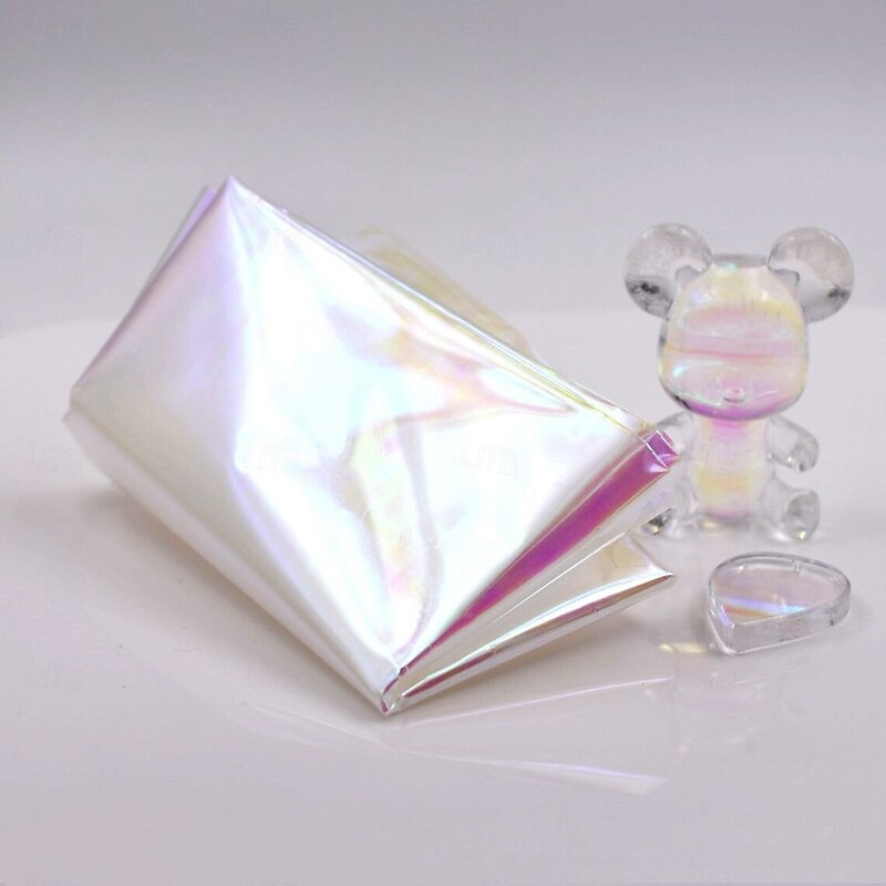 Magic Fantasy Cellophane Film Candy Glass Paper Foils Nail Art, Resin art, DIY Gift3