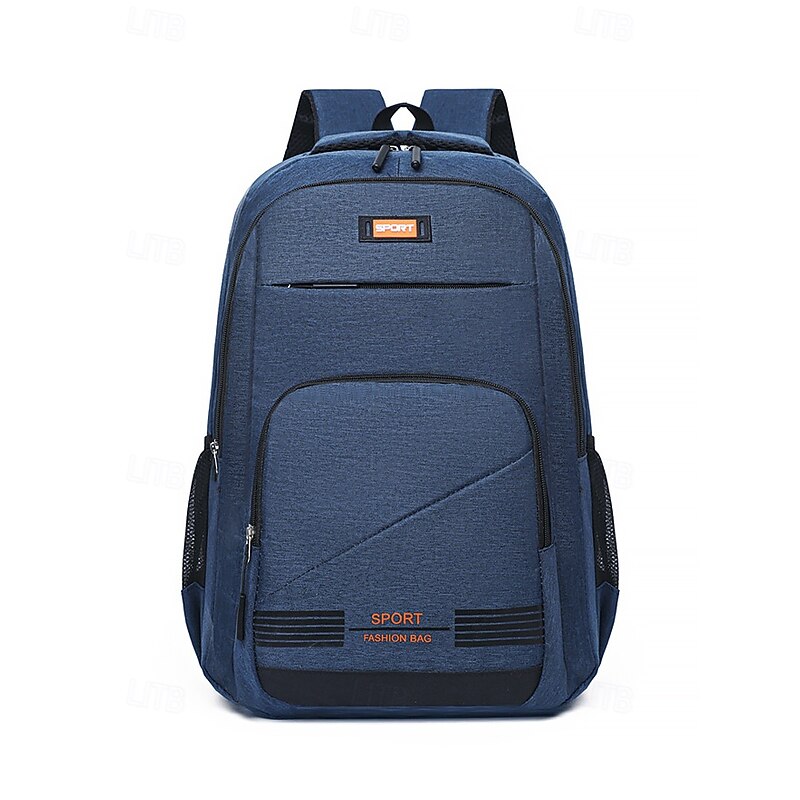 Men's universal sports backpack with multiple compartments, made of durable water-resistant fabric, casual style, suitable for travel, school and outdoor activities4