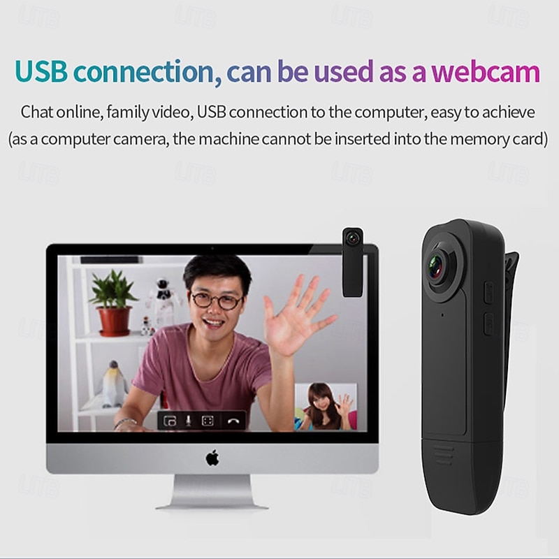 A18 Mini Camera HD 1080P Pen Cam Night Vision Micro Camcorder Bodycam DV Video Recorder for Home Sports Class Online Meeting3