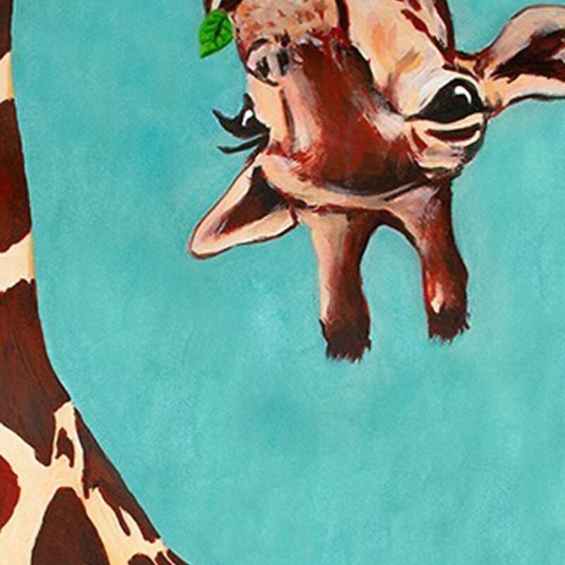 Men's Animal Giraffe Funny Swim Trunks Swim Shorts Board Shorts Mid Waist Streetwear Hawaiian Beach Vacation Wear Side Pockets Mesh Lining Elastic Drawstring Waist Designer Clothing Apparel2