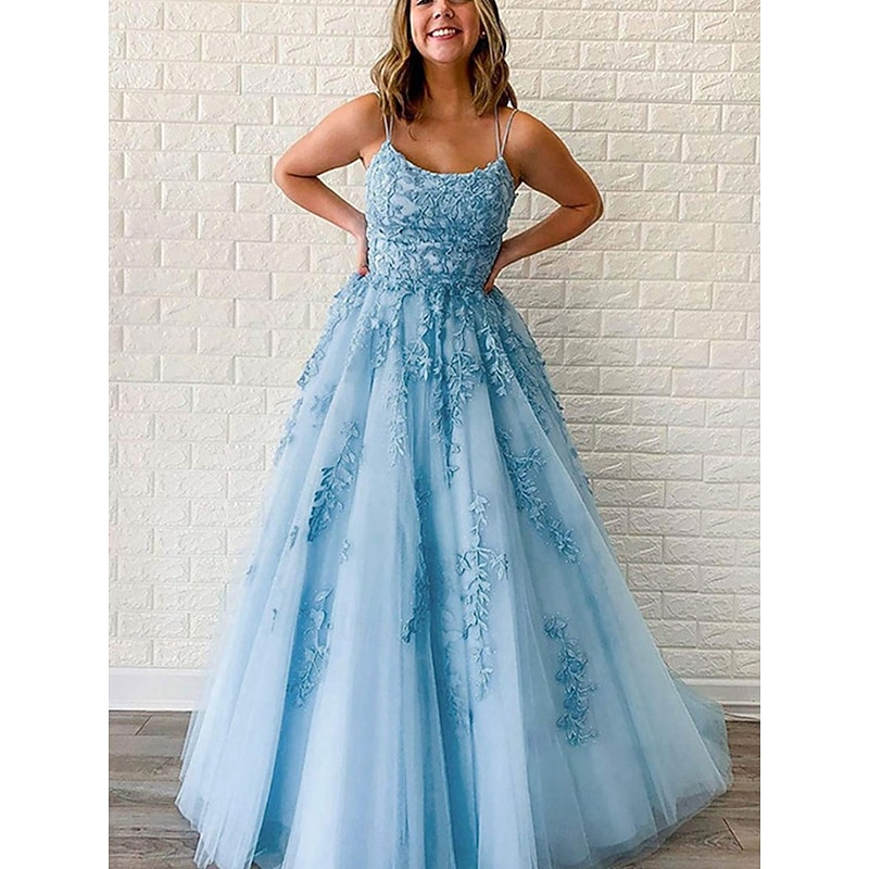 A-Line Quinceanera Dresses Elegant Dress Performance Christmas Floor Length Sleeveless Square Neck Chiffon Backless with Pleats