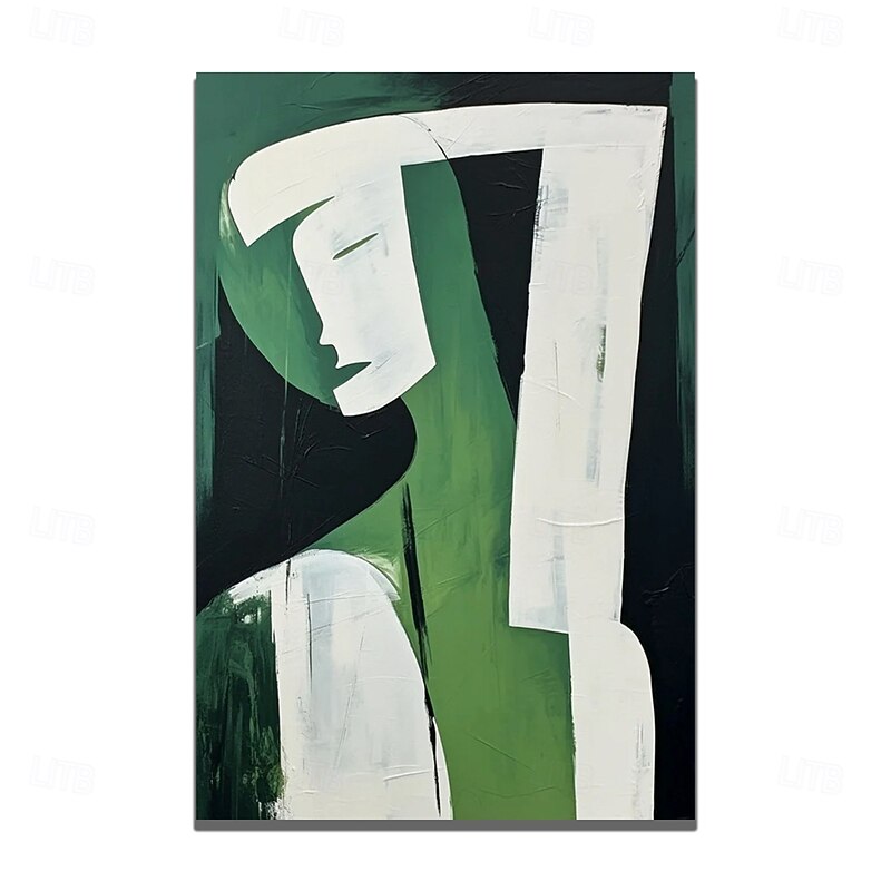 Oil Painting Handmade Hand Painted Wall Art Abstract Poeple Canvas Painting Home Decoration Decor Stretched Frame Ready to Hang