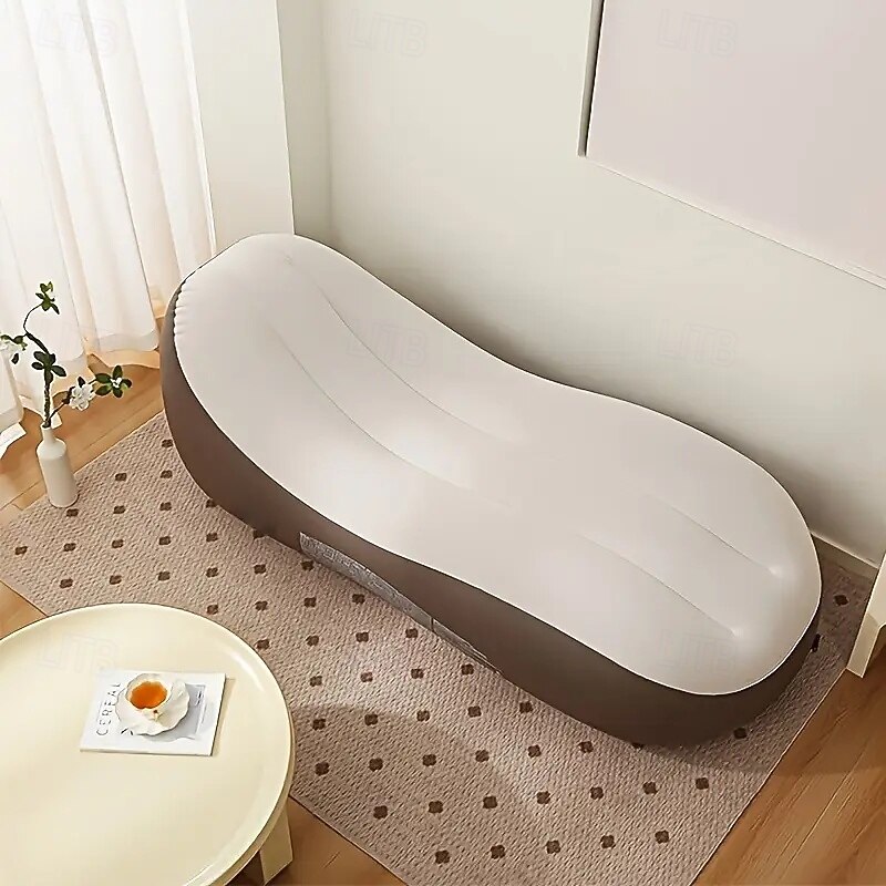 Inflatable Couch Air Sofa Blow Up Lounge Air Mattress Sofa Bed Loveseat Couches for Living RoomHomeKingcampBalconyBackyardCampingPicnicBeachTravel and Party Portable Folding Couch Inflatable3