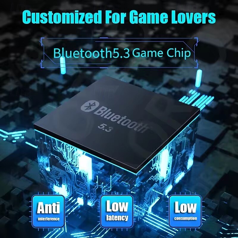 X37 Gaming Headset Ear Hook Bluetooth 5.3 Ergonomic Design Stereo Hi-Fi for Fitness & Mobile Phones4