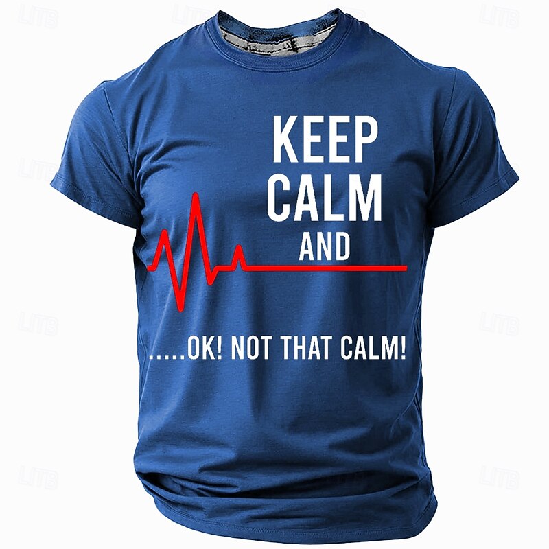 Men's Funny Slang T Shirt Short Sleeve T shirt 3D Print Crew Neck Shirt Fashion Daily Casual Street Casual Daily Black Blue Green Summer Spring Clothing Apparel S M L XL XXL XXXL2