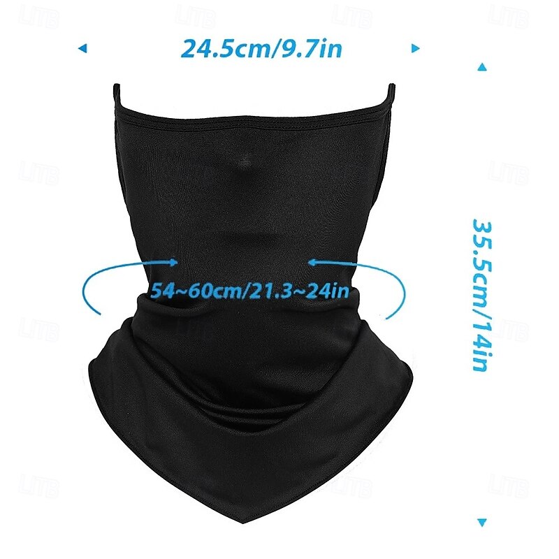 Sun UV Protection Face Mask Neck Gaiter Windproof Scarf Sunscreen Breathable Bandana Balaclava for Sport Outdoor2