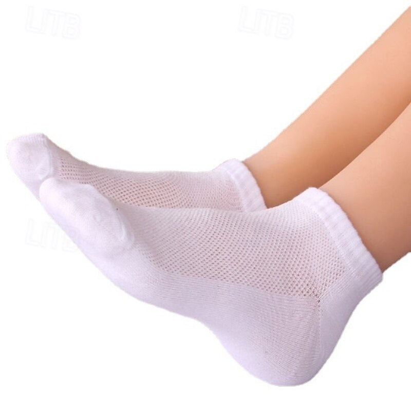 1 Pair No Show Socks Women Low Cut Invisible Liner Non slip Athletic Boat3