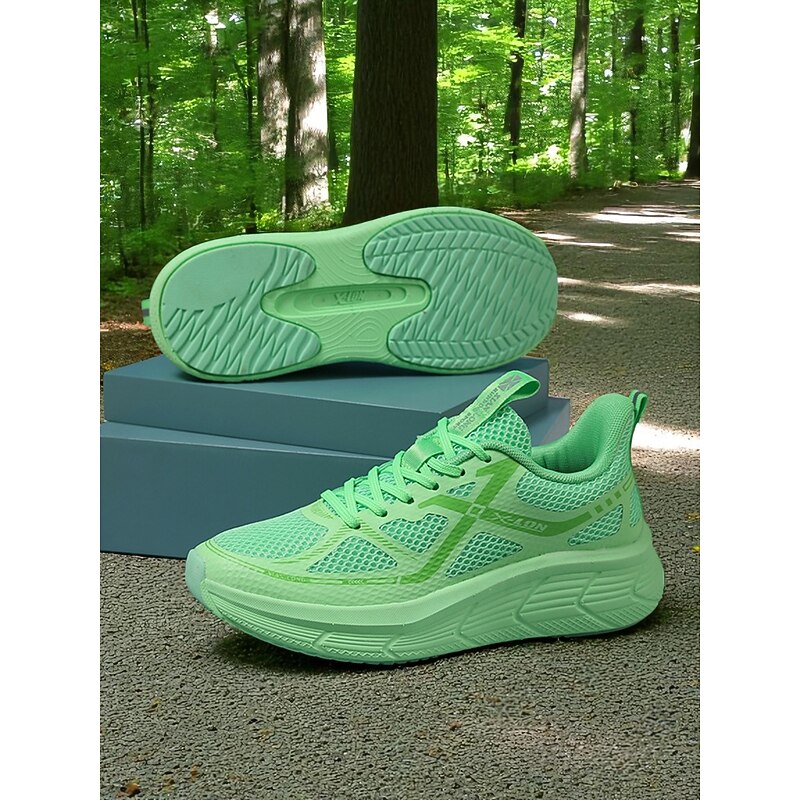 Women's Mesh Running Shoes – Lightweight Breathable Lace-Up Sneakers for Park Jogging and Fitness Training4