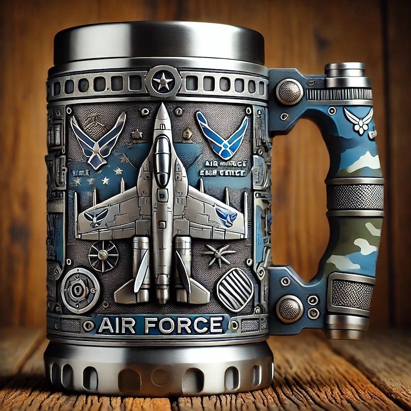 United States 250th Anniversary Military Commemorative Mug, Patriotic 4th of July Independence Day Veterans Day Gift for Men U.S. Marine Corps Collector's Mug2