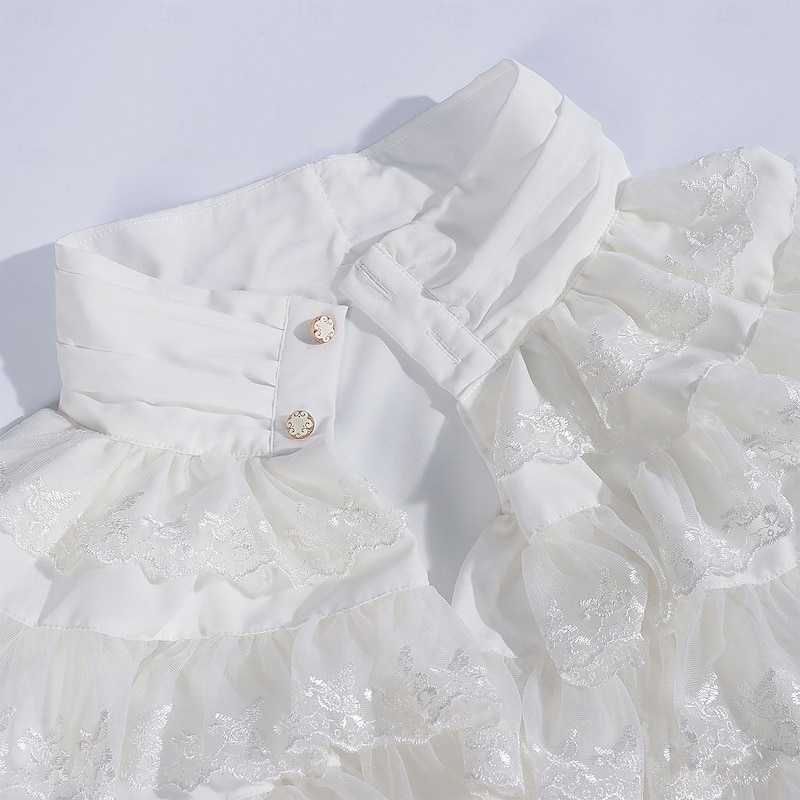 Retro Vintage Medieval Blouse / Shirt Vampire Fancy Dress Men's Pirate Royal Steampunk Masquerade Party & Evening Adults' Shirt3