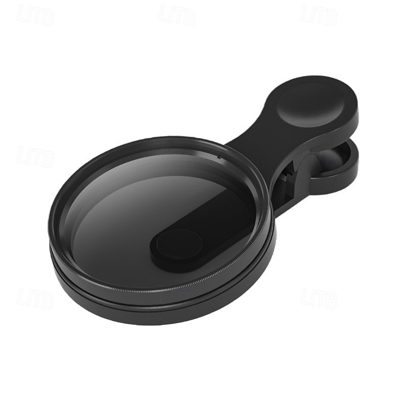 52MM CPL Filter for Phone, Clip-on Circular Polarizer Lens Filter, Ultra Slim Multi-Coated CPL Lens Filter, Compatible with iPhone, Samsung Google Pixel and Other Smart Phones