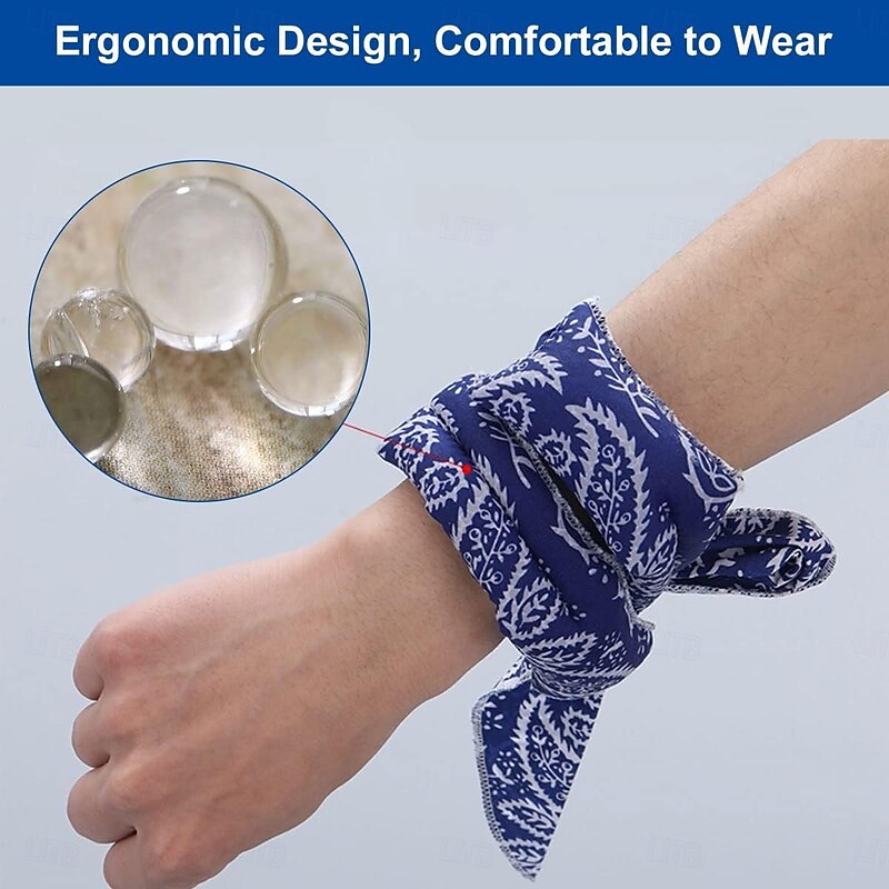 Cool Hair Band Quick Scarves Cooling Bandanas Collar Sports Towel Sport Headbands for Women Sports Supplies Cooling Neck Wraps Ice Towel Quick Dry Travel Polyester Cotton4