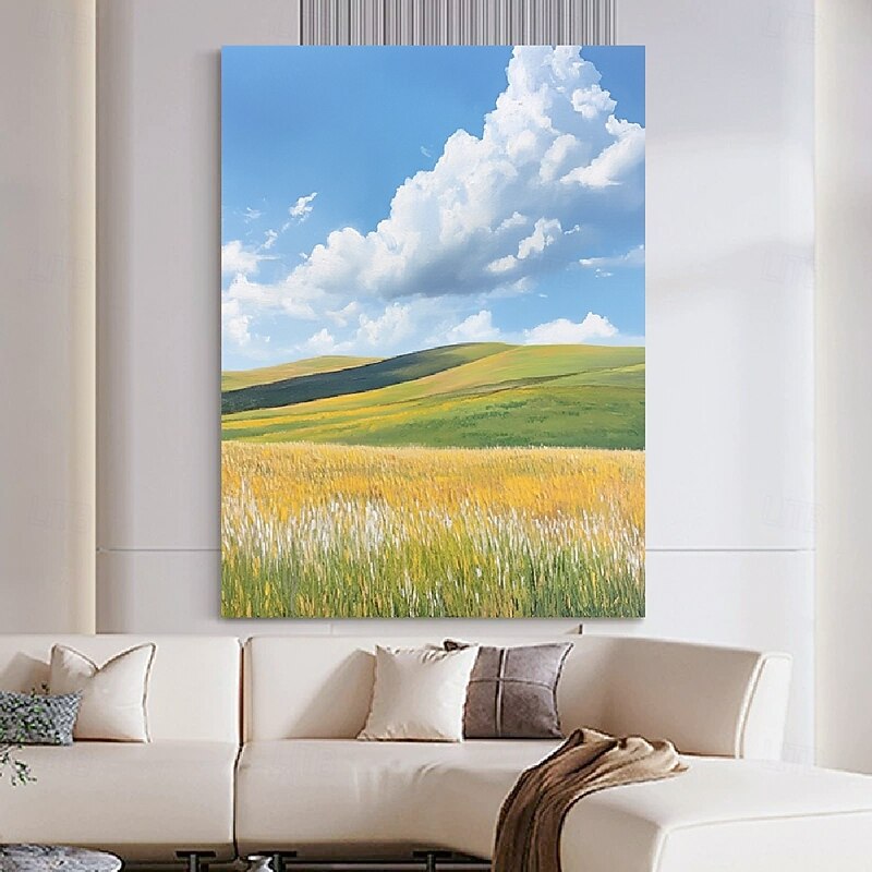 Oil Painting Hand Painted Abstract Autumn Landscape Paintings On Canvas hand painted Textured Nature Painting Wall Art Hand Painted paintings for Living Room Wall Decor3