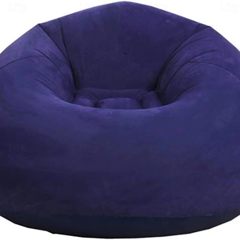 Inflatable Sofa Chair, Classic Style PVC Material, Versatile for Indoor & Outdoor Use, Unique for Home & Garden Decor4