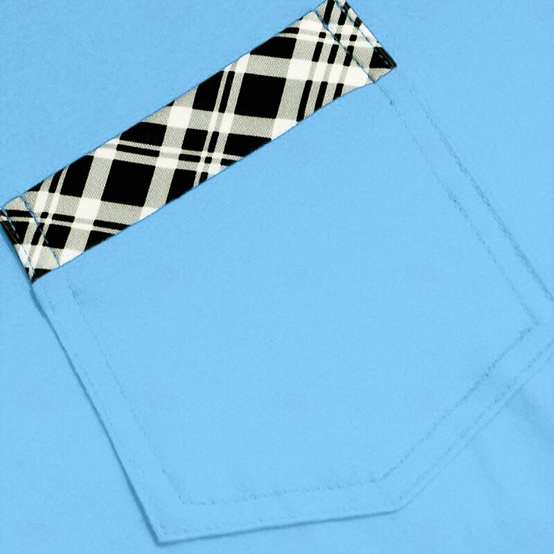 Men's Cotton Blend Polo Shirt Golf Shirt Casual Holiday Lapel Short Sleeve Fashion Basic Houndstooth Plaid / Check Patchwork Pocket Summer Regular Fit White Orange Khaki Dark Gray Light Blue Cotton3