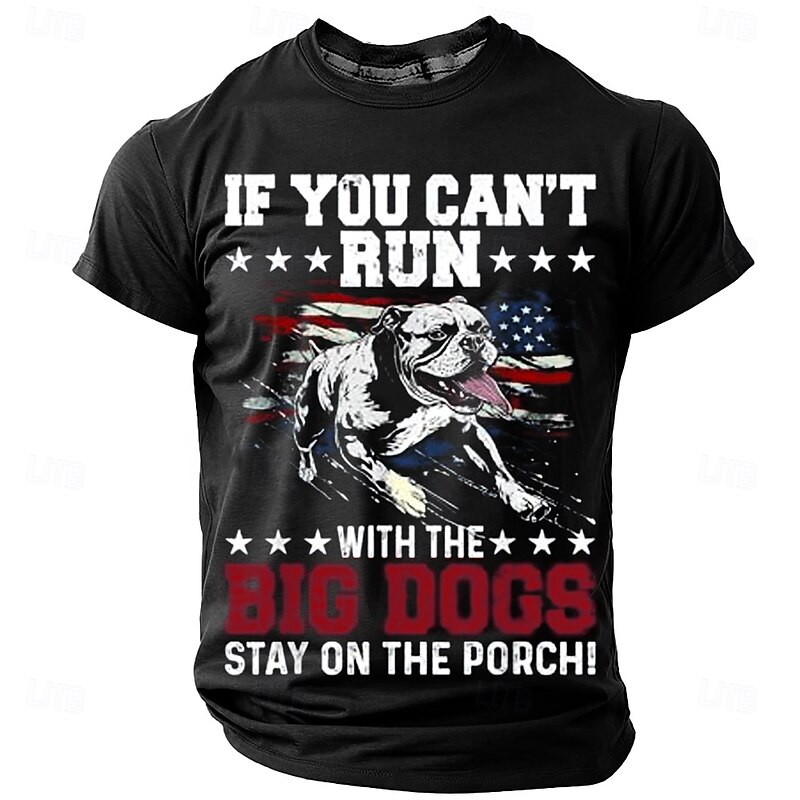 Men's Funny T Shirt Short Sleeve T shirt 3D Print Crew Neck Shirt Fashion Daily Street Casual Daily Black Blue Green Summer Spring All Seasons Clothing Apparel S M L XL XXL XXXL3