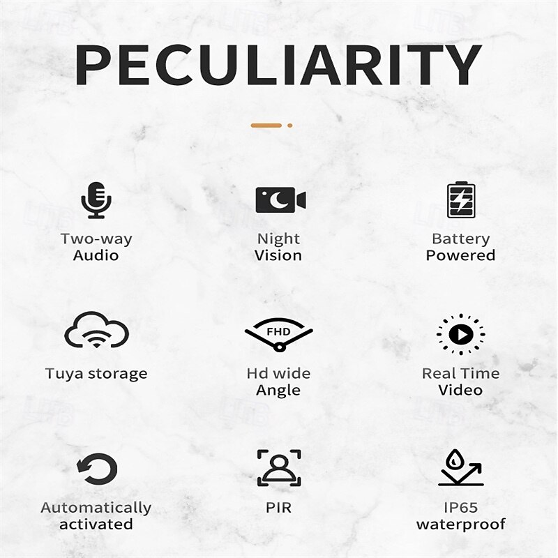 M20 Wireless Video Doorphone 1080P HD One to One Intercom Dingdong Doorbell with APP Control 2.4GHz No Screen4