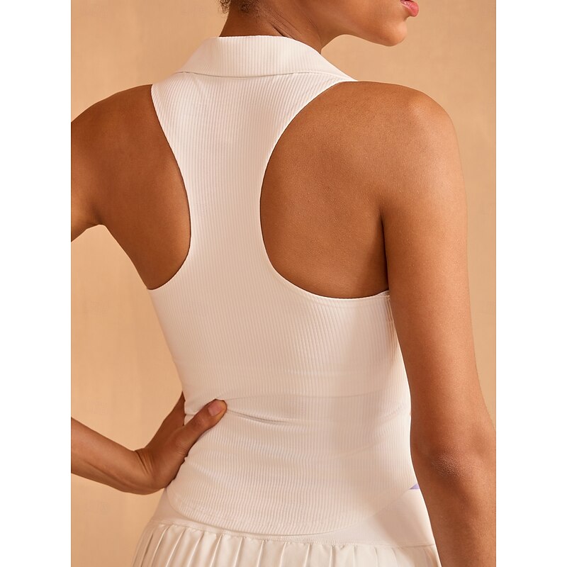 Women's Tank Top for Pickleball Tennis Sport Bra with Removable Cup4