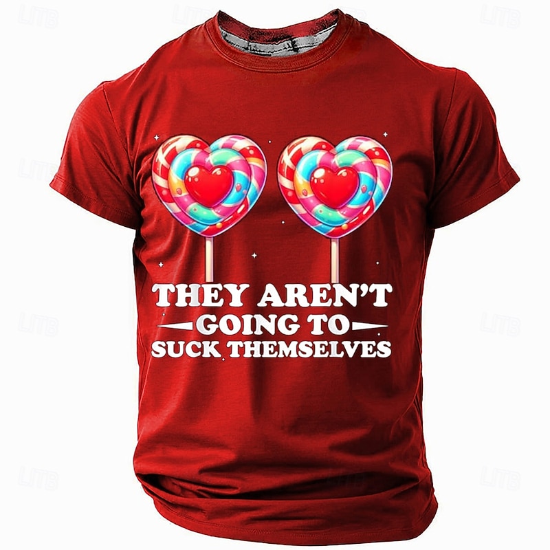 Men's Rude Offensive Funny Slang T Shirt Short Sleeve T shirt Graphic Print Crew Neck Shirt Fashion Daily Casual Street Casual Daily Black Red Blue Summer Spring All Seasons Clothing Apparel S M L XL2