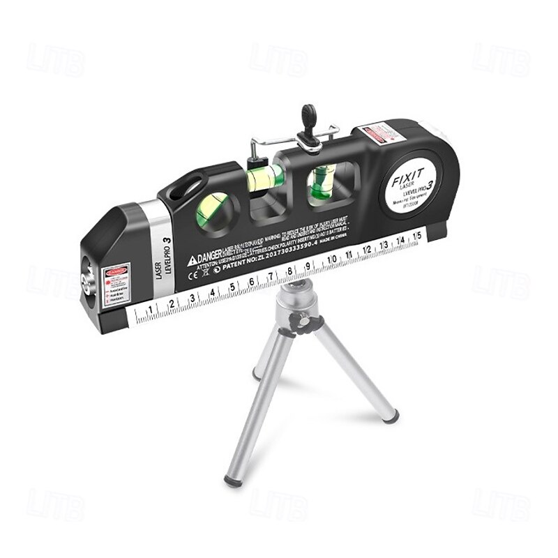 Laser Level Tool Multipurpose Laser Level Line Laser Kit With triangle bracket for Picture Hanging, cabinets Walls