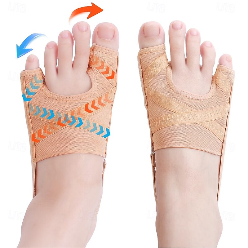 Bunion Corrector for Women and Men,Union Relief Protector Guards for the Thumb and Little Toe,Toe Corrector for Left and Right Foots, 1 Pai