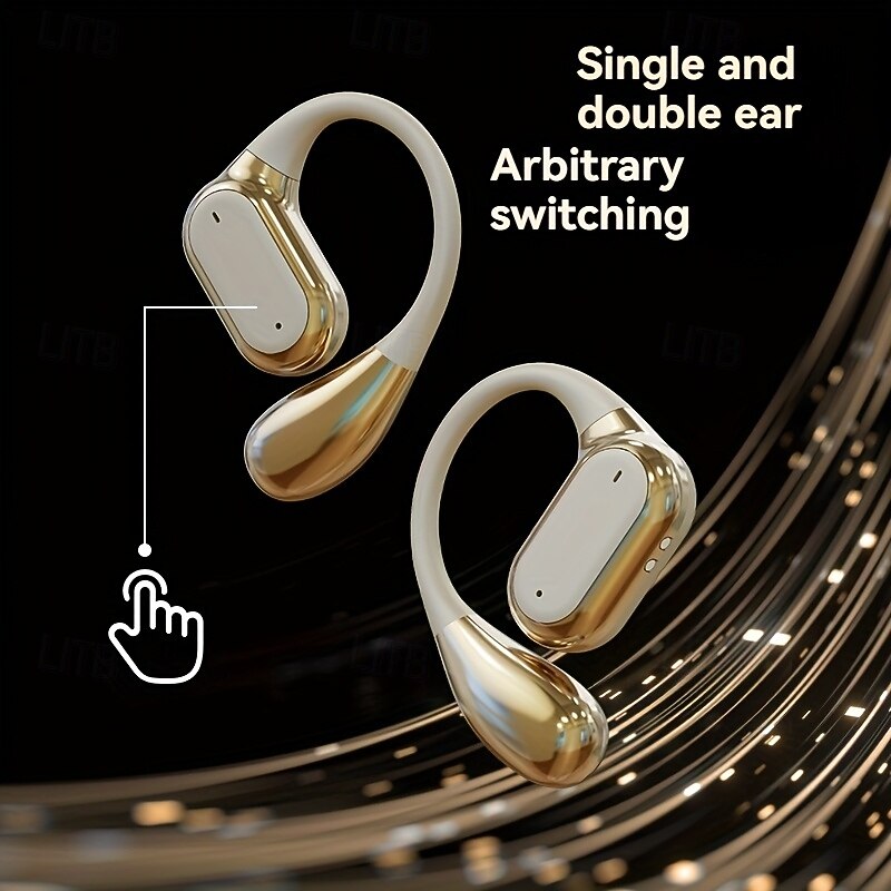 Q17 True Wireless Earbuds Bluetooth 5.3 Ear Hook TWS Headphones LED Display Long Battery Life for Travel & Cycling4