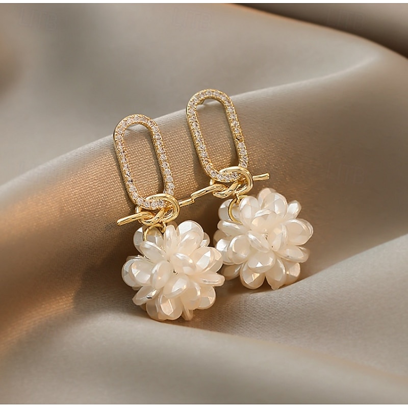 Women's Drop Earrings Classic Joy S925 Sterling Silver Earrings Jewelry Gold For Wedding Valentine's Day Prom Festival2