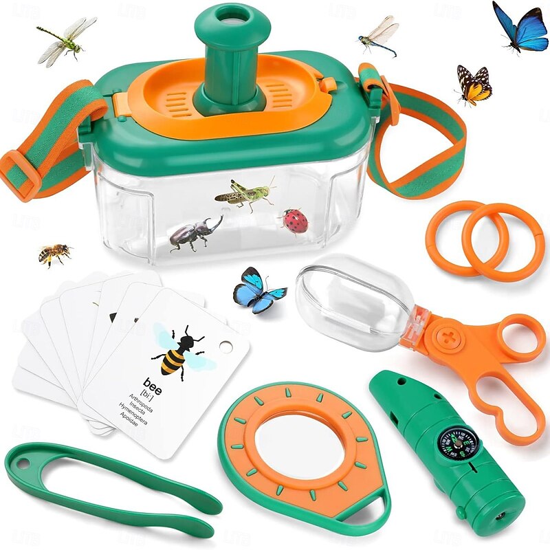 Children's Outdoor Adventure Insect Observation Box Parent Child Interactive Camping Set Playhouse Toy Festival Gift