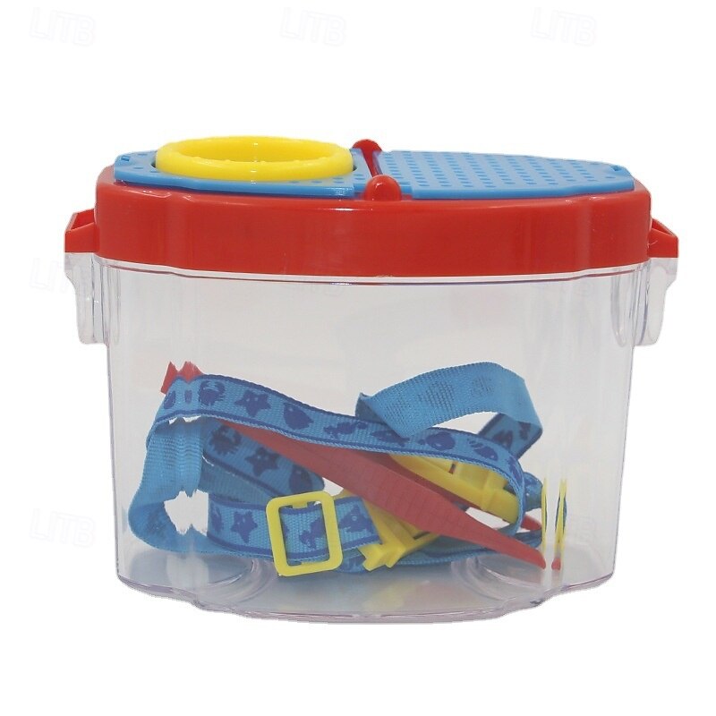 Children's Outdoor Transparent Hand-Held Insect Box Magnifying Glass Small Insect Feeding Observation Box Educational Toy4