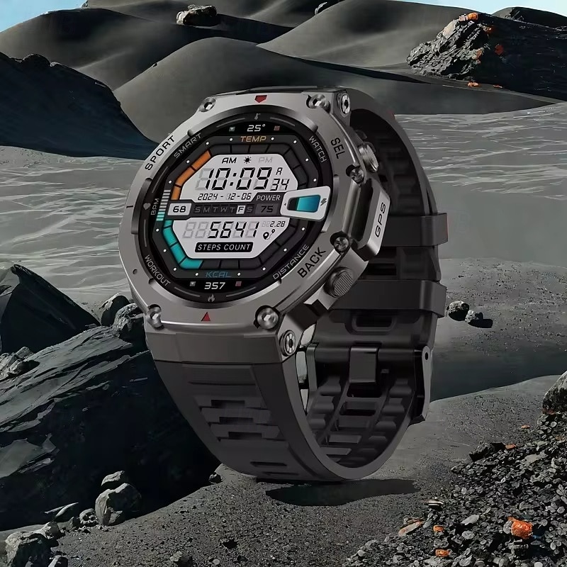 696 DM58 Smart Watch Fitness Tracker Sleep Monitor Bluetooth Call Reminder Android iOS Custom Face 1.43