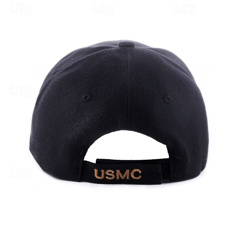 Men's Baseball Cap Sun Hat Trucker Hat Black Red Cotton Blend Embroidered Fashion Casual Daily School Wear Letter Adjustable Sunscreen Breathable4