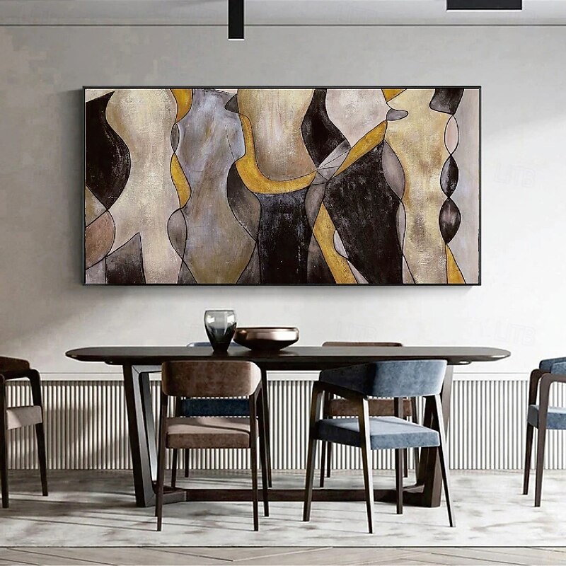 firgure oil painting handmade Acrylic Oli Painting Large Picture Canvas Art Oversize Handpainted  Acrylic oil Painting Canvas Abstract lover oil paintings