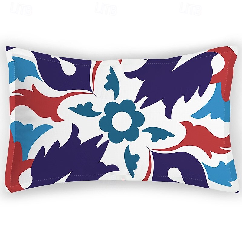 Retro Pillowcases, Classical Elegant Flannel Twill Imitation Pillowcases, Home Bedding, Printed Satin, New Chinese Style Pillowcases4