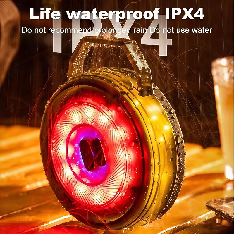 10M Camping String Lights Multi Functional Outdoor Portable Camping Tape Measure Light Warning Light Canopy Light Led Light String Camping Tent Atmosphere Light Courtyard Garden Decoration Light Usb Charging  1PC2