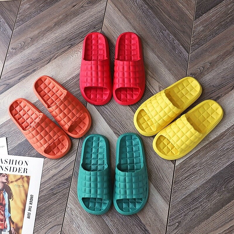 Slippers Female Indoor Bathroom Bath Non-Slip Soft Bottom Fashion Home Couple Sandals and Slippers Male Summer3