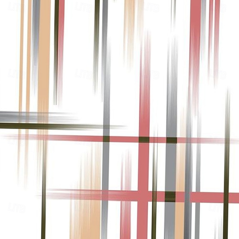 Men's Geometric Gradient Color Line Shirt Summer Shirt Button Up Shirt Short Sleeve Fashion Casual Outdoor Vacation Dailywear Summer Spring Turndown 3D Print Collared Shirts Black Pink Blue Green2