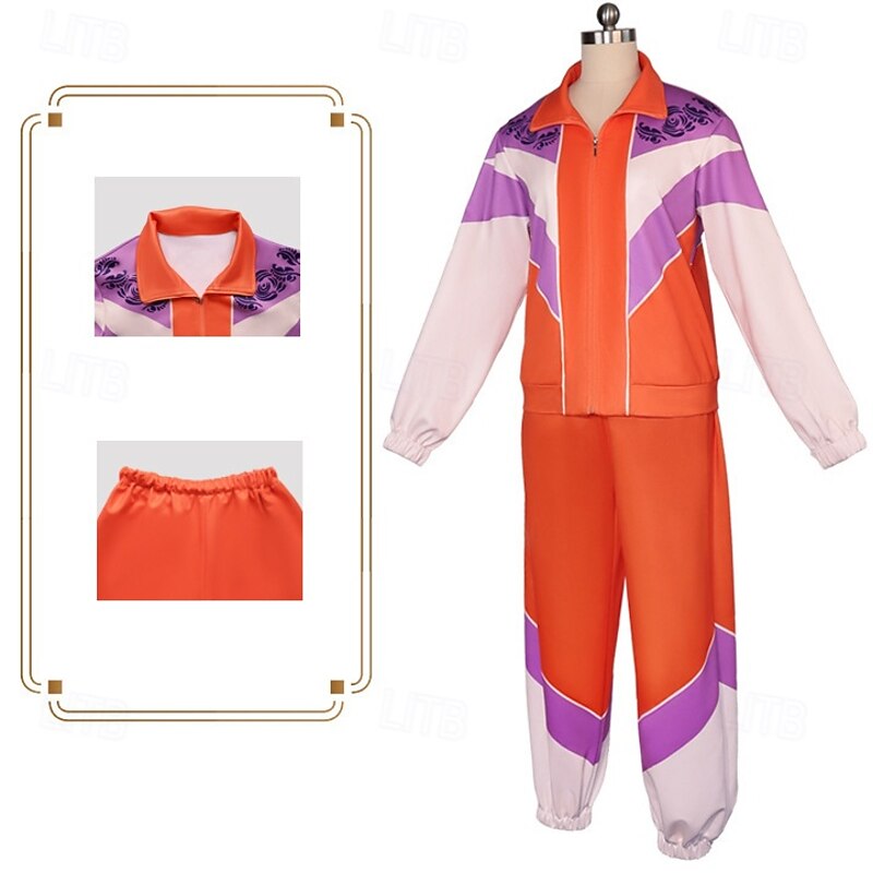 Dawn Workout Outfits Movie Cosplay Costume Carnival Costume 1980s Dress Up Movie Cosplay for Women's Adults' Halloween Carnival World Book Day Performance Party3