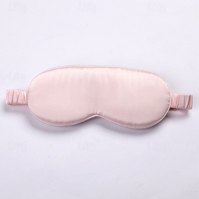 Silk 3D Eye Mask Soft and Comfortable Light Skin Nap Eye Protection Silk Mulberry Silk Eye Mask Shading Sleep