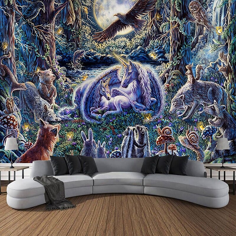 Dakota Daetwiler Hanging Tapestry Wall Art Large Tapestry Mural Decor Photograph Backdrop Blanket Curtain Home Bedroom Living Room Decoration "Miracle" - by Dakota Daetwiler 5